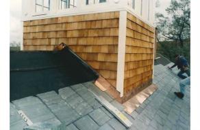 Salisbury Manor Slate Roof Installation